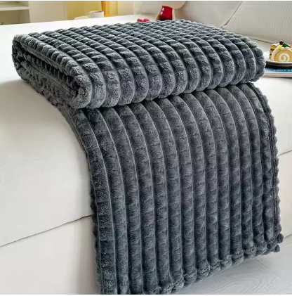 Chunky Knit Blanket - Cozy Hand-Woven Throw Blanket